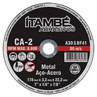 Discos de corte óxido de alumínio ca-2 / ca-3