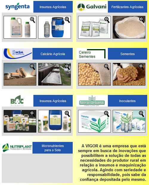 Insumos agrícolas