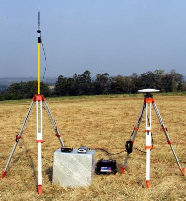 Base rtk para piloto automático