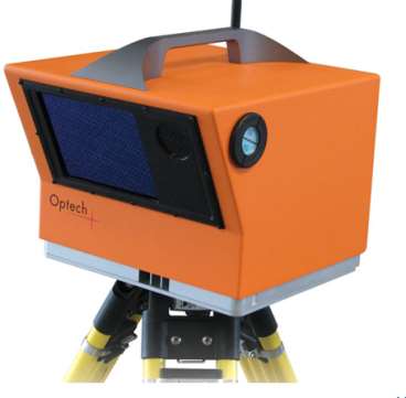 Laser scanner optech ilris lr