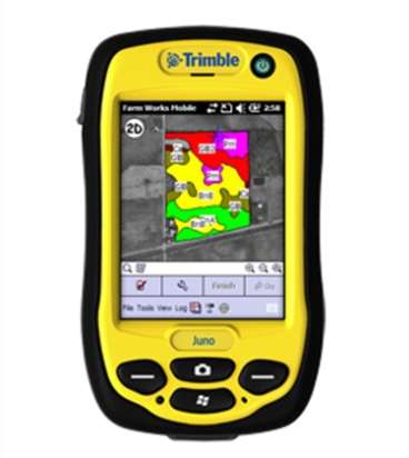 Receptor trimble juno 3b