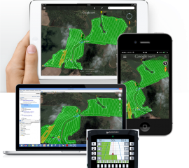 Software de mapas dedo-duro