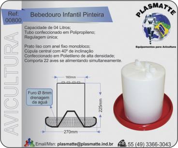 Bebedouro infantil para pinteira