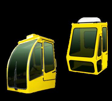Cabinas para maquinário motocana