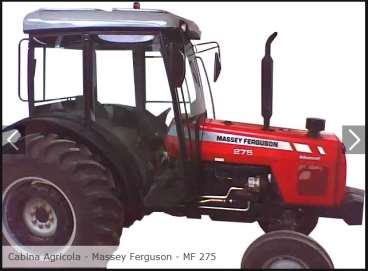 Cabina agrícola - massey ferguson - mf 275