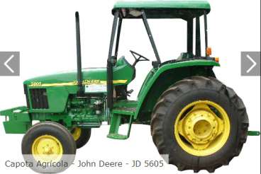 Capota agrícola - john deere - jd 5605