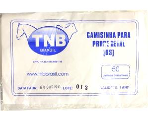 Camisinha probe retal tnb c/ 50unid.