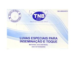 Luvas especiais para palpacao retal e inseminacao