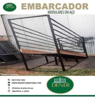 Embarcador para gado