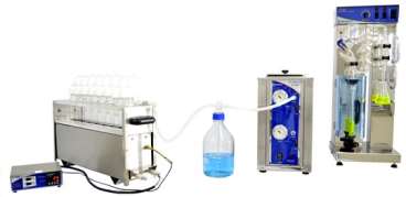 Sistema para determinacao de proteína/nitrogenio t