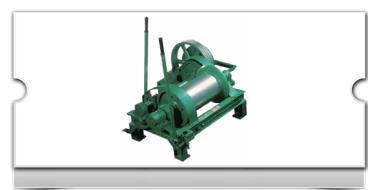 Guincho de arraste turbina
