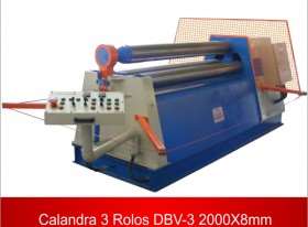 Calandra 3 rolls dbv-3 klein