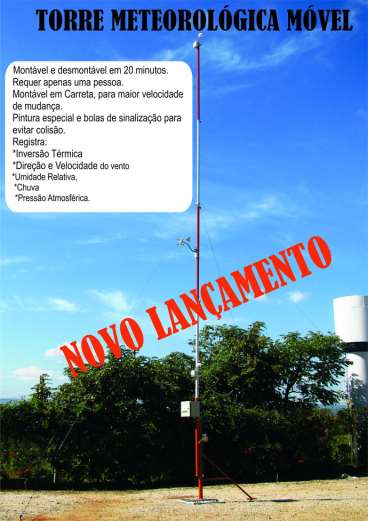 Torre meterologica movel