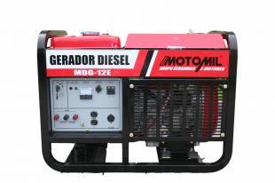 Grupo geradores a gasolina e diesel mdg-12e/mdg-12