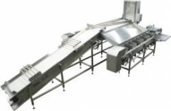 Sistema semi-automático de embalagem de salsichas