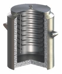 Tanque para refrigeracao de amostra de óleo - tra