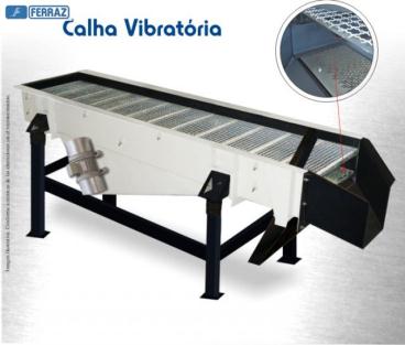 Calha vibratória