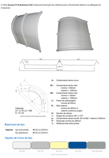 Standard tp40 multidobras pur