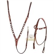 Conjunto de peitoral e cabecada mangalarga sv5517