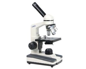 Microscópio monocular objetiva acromática, aumento