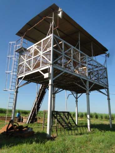 Silo bin para laranja - capacidade 60 ton