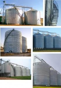 Silos armazenadores secadores