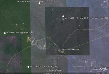Grande extensao de terra no paraguai