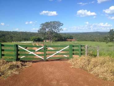 Fazenda 17 alq, rio, asfalto, 6km centro ipameri