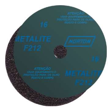 Discos de fibra f212 e f247 (lixa metalite grao gr