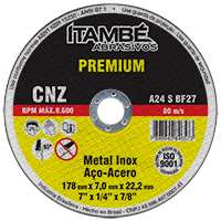 Discos de corte metal / inox itambe