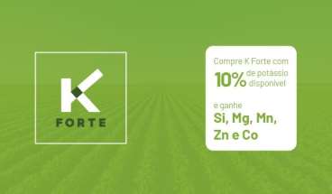 K forte fertilizante mineral (fonte de potássio)