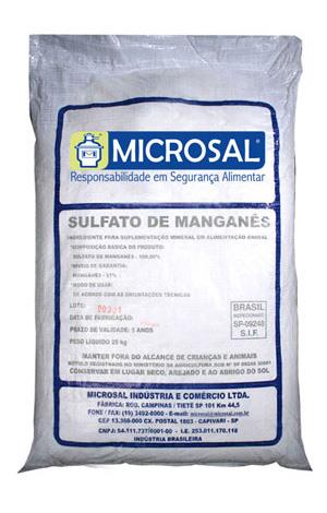 Sulfato de manganes 26%