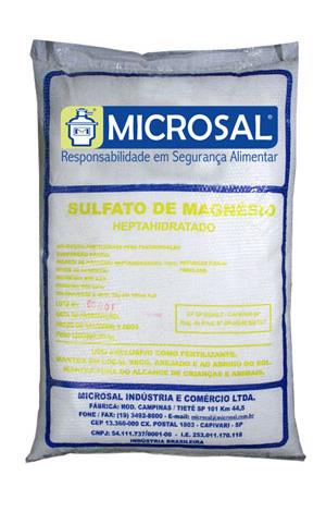 Sulfato de magnésio heptahidratado 9%