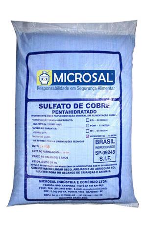 Sulfato de cobre heptahidratado 25% especial p.a.