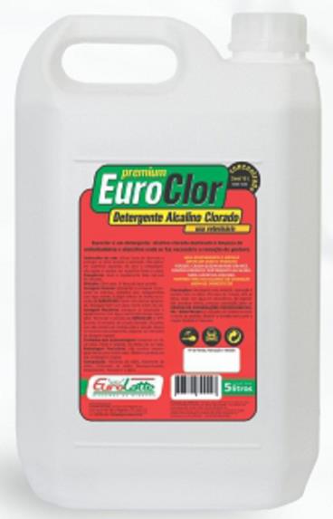 Detergente alcalino clorado premium eurolatte