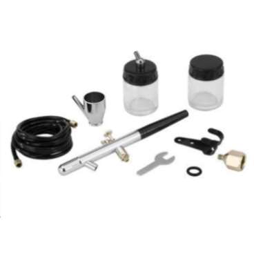 Kit erógrafo cromado 8 pecas lee tools