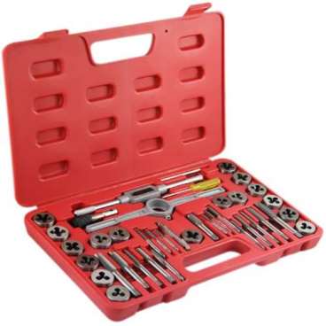 Kit macho e tarracha série ouro lee tools 40 pecas