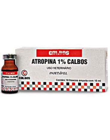 Atropina 1% calbos injetável