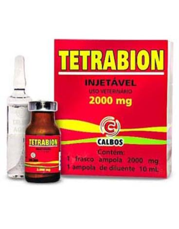 Tetrabion calbos injetável