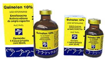 Antimicrobiano de amplo espectro quinolon 10%