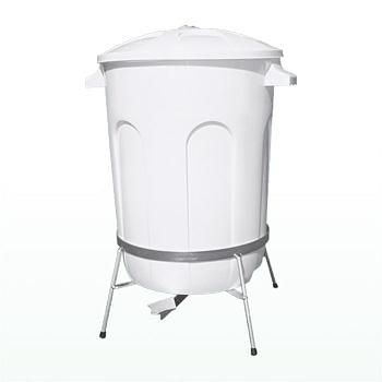 Balde 30 litros + suporte metálico