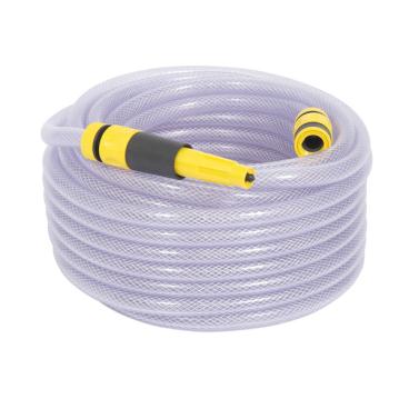 Mangueira com trama de nylon cristal