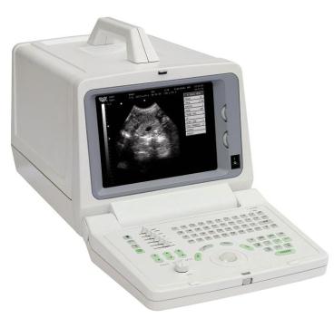 Ultrasom digital veterinário us d 600 + probe a su