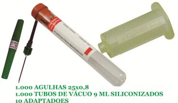 Kit coleta de sangue