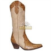 Bota texas kriptonita folha seca sv8966