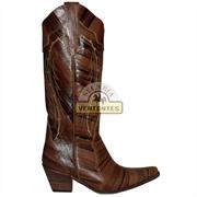 Bota texas floral bordada sv8930