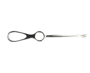 Afastador de volkmann com 2 dentes rombos