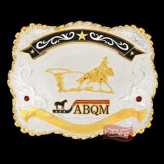 Fivela abqm laco comprido c/ strass - sumetal