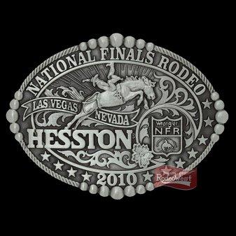 Fivela montana silversmis bareback nfr 2010