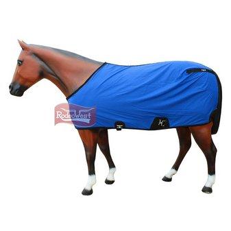 Capa p/ cavalo azul s/ forro - m reis